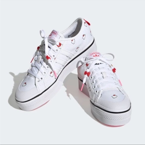 ADIDAS HELLO KITTY NIZZA PLATFORM SHOES - Picture 3 of 4